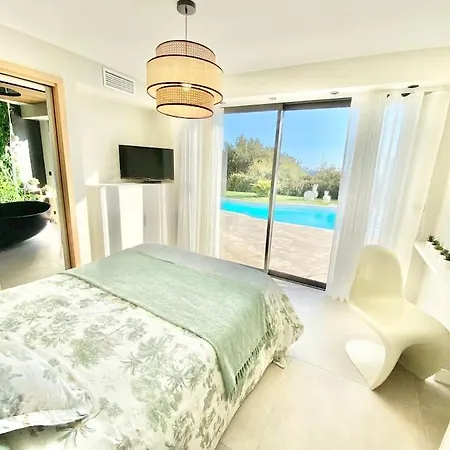 Luxe Palmerey 10 Pax Piscine Spa Vue Mer וילה Saint-Raphaël
